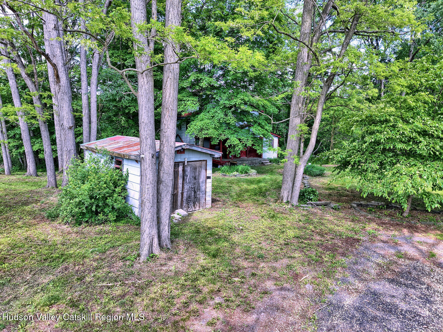 360 Stone Bridge Rd Extension East Durham, NY 12423 - Photo 67 of 83 a view of a backyard