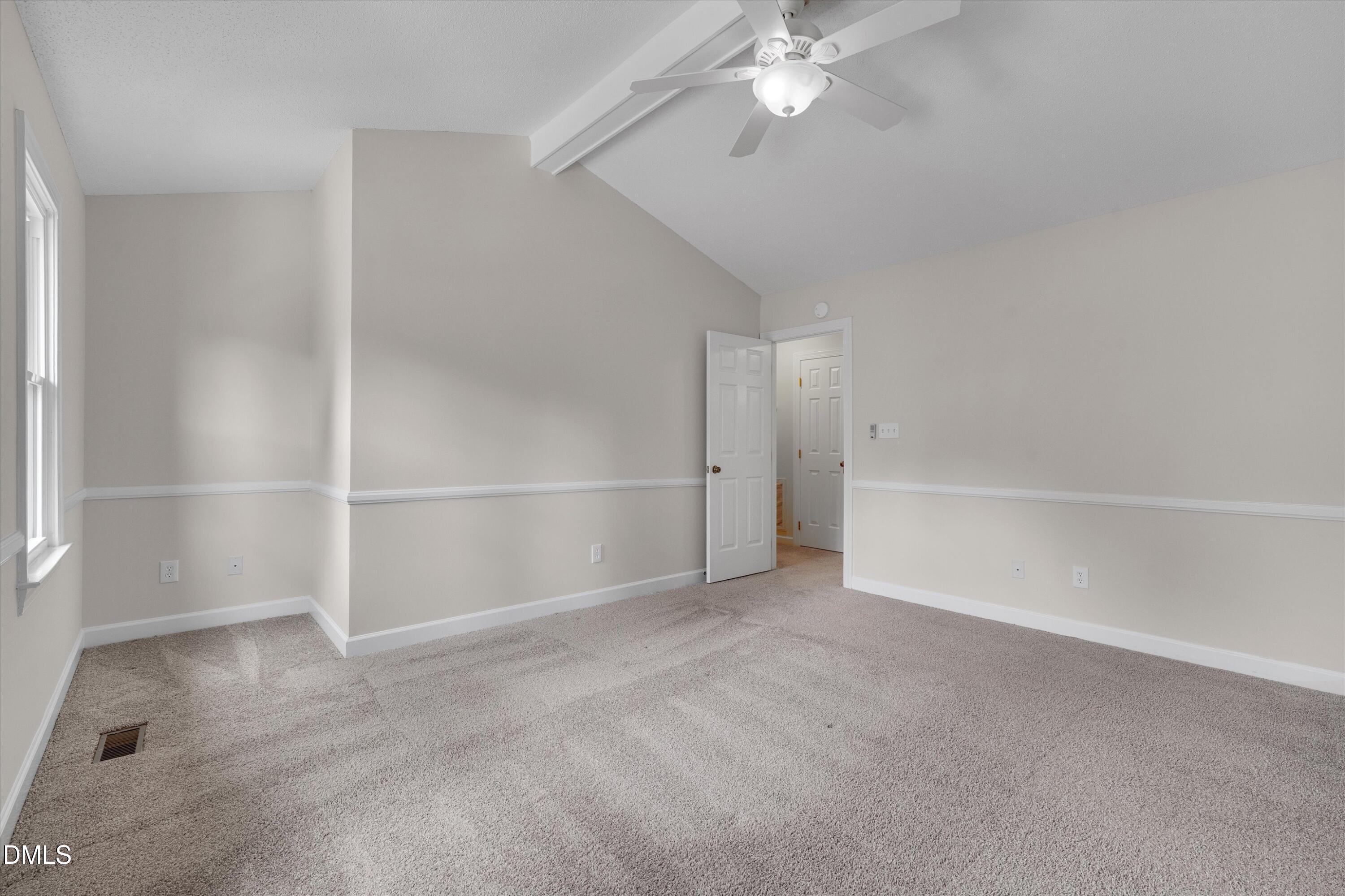 3 Preakness Drive Durham, NC 27713 - Photo 24 of 62 an empty room with a empty space and a ceiling fan