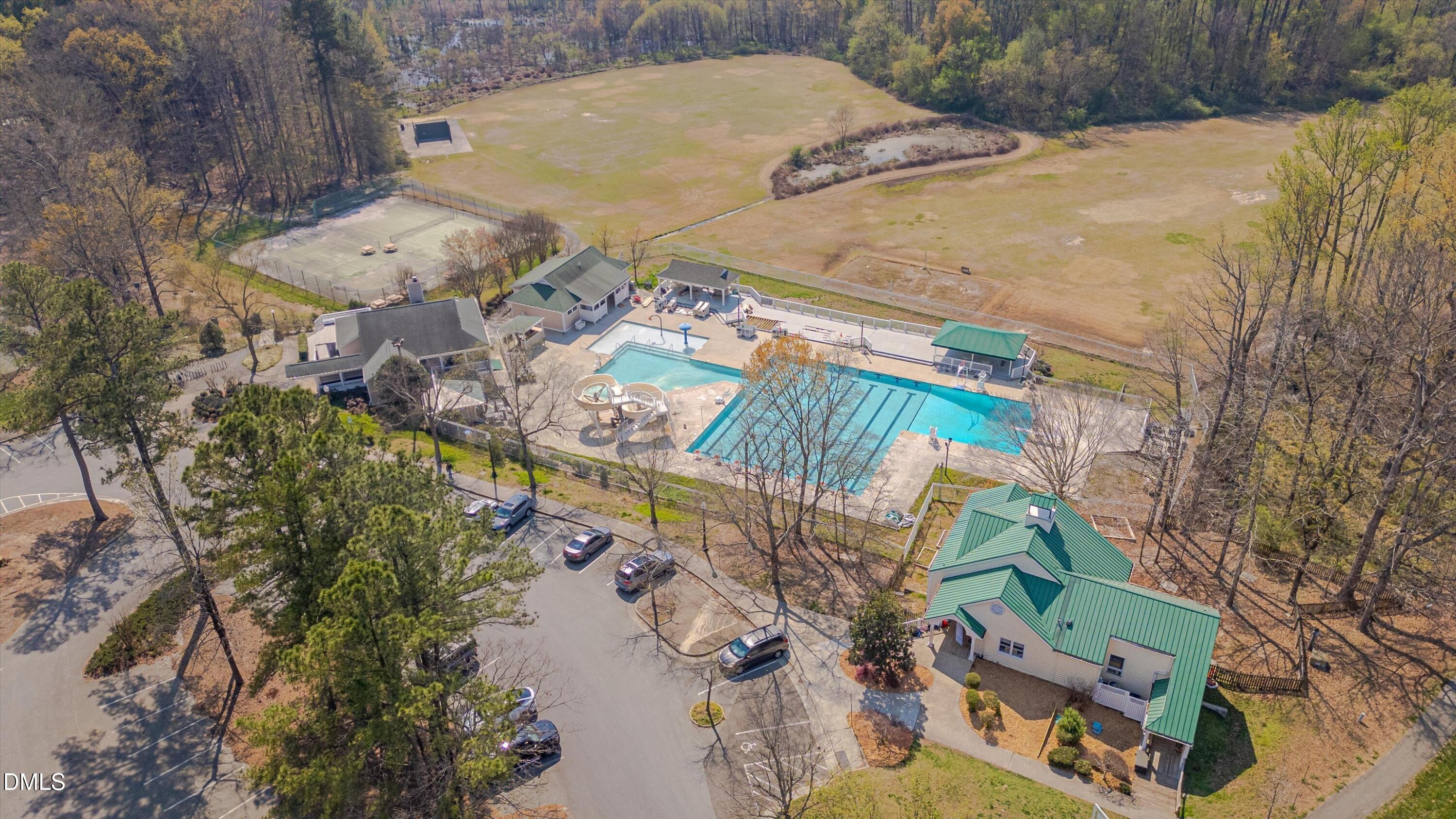 3 Preakness Drive Durham, NC 27713 - Photo 49 of 62 an aerial view of a house outdoor space and street view