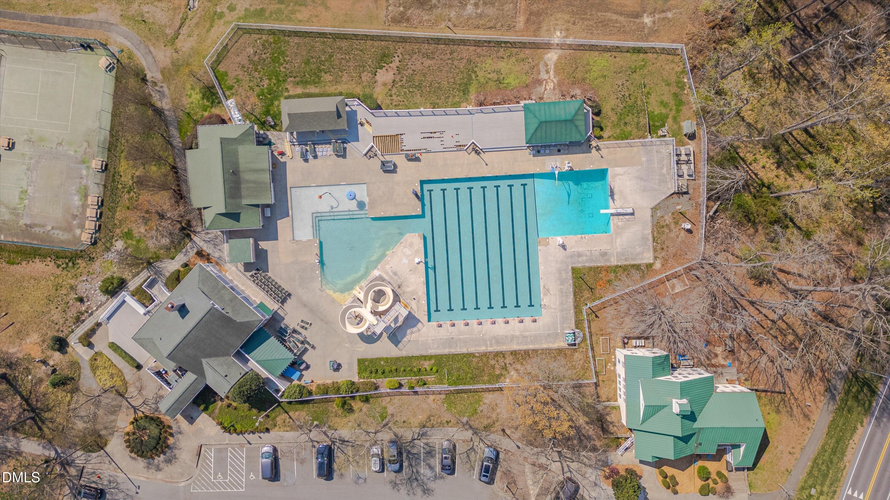 3 Preakness Drive Durham, NC 27713 - Photo 51 of 62 an aerial view of residential house with outdoor space and parking
