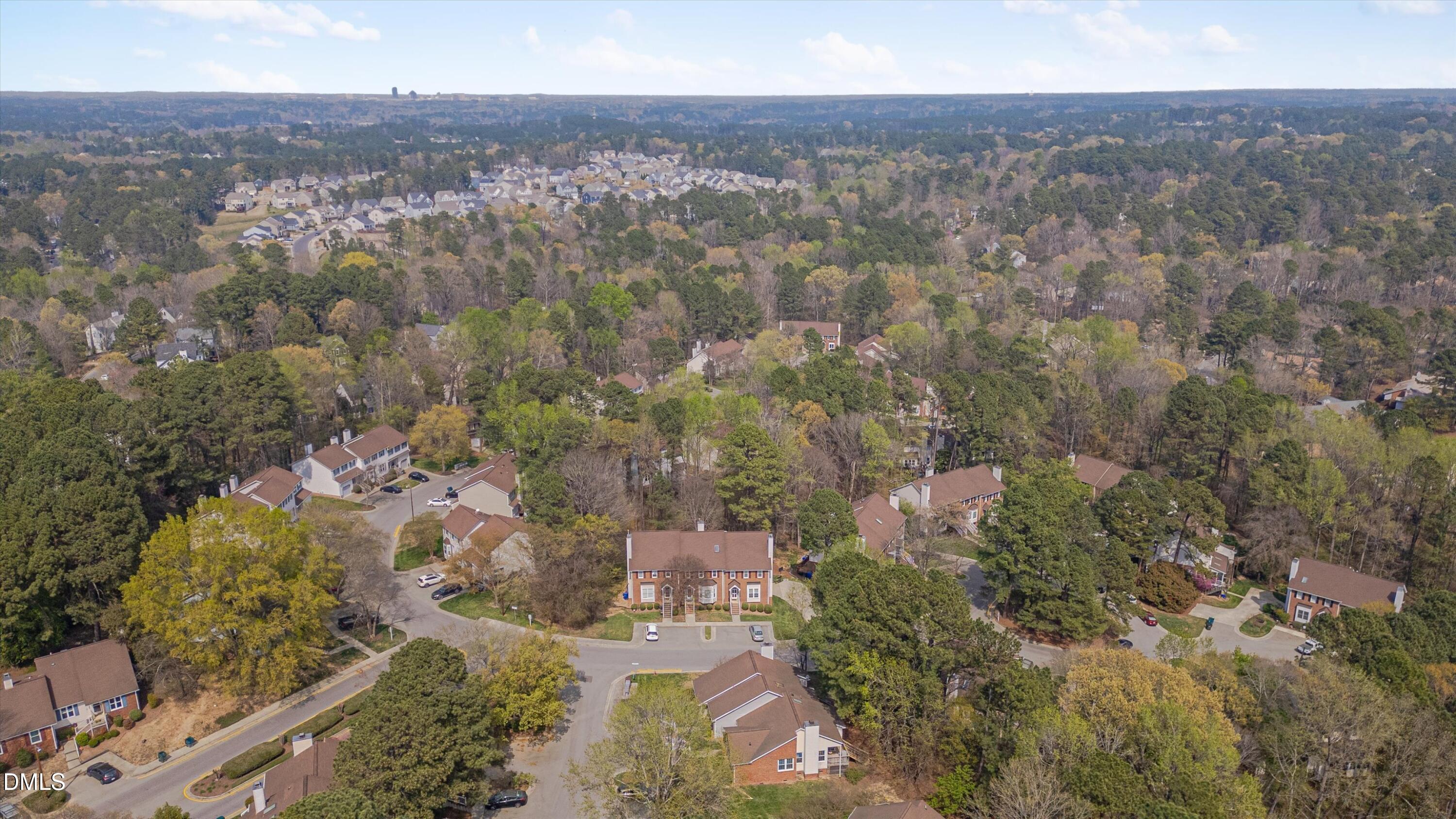 3 Preakness Drive Durham, NC 27713 - Photo 56 of 62 an aerial view of residential houses with outdoor space