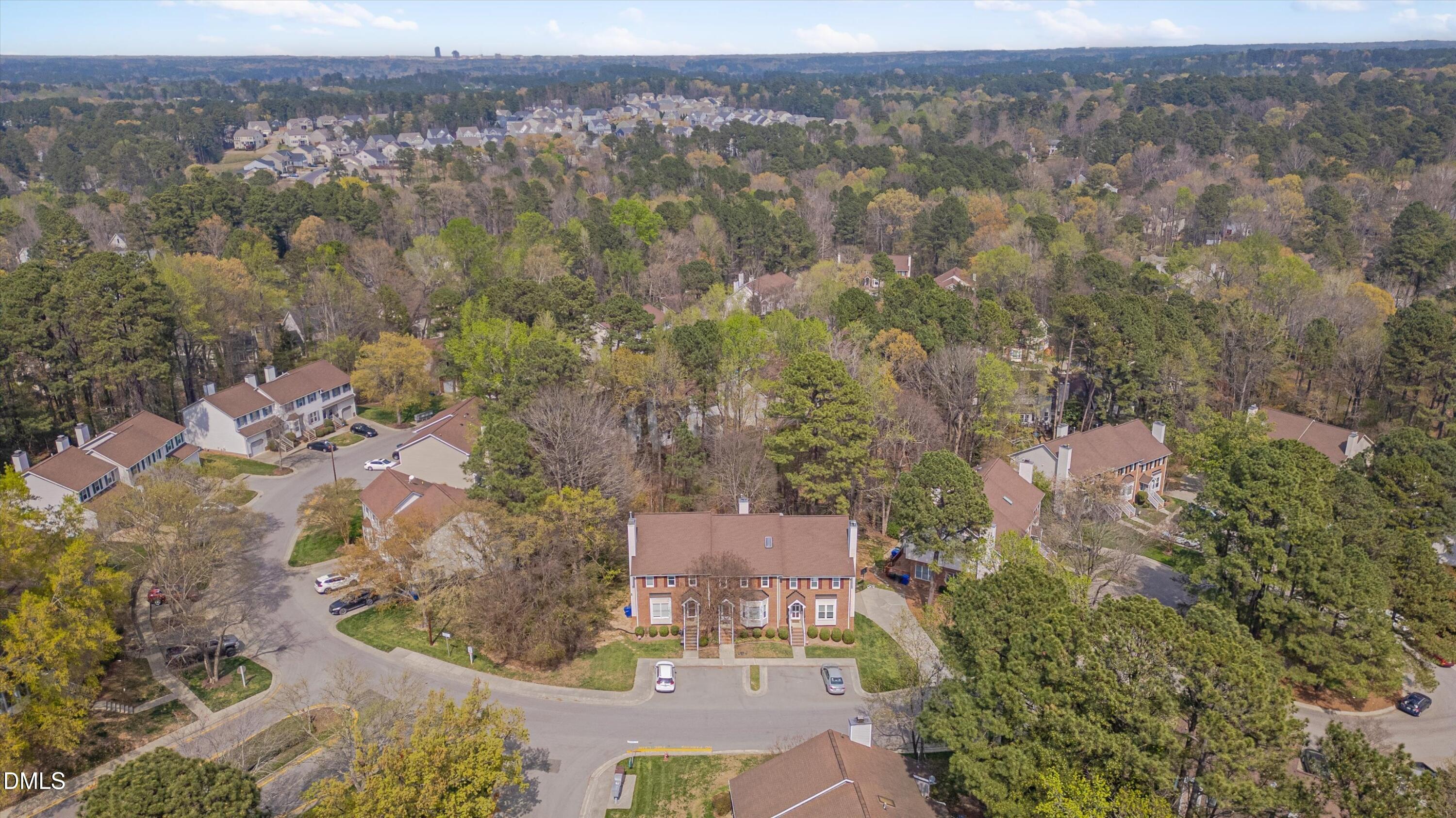 3 Preakness Drive Durham, NC 27713 - Photo 57 of 62 an aerial view of residential houses with outdoor space