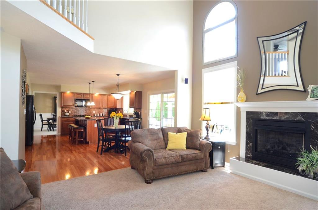 5007 Oak Point Drive McKees Rocks, PA 15136 - Photo 6 of 24 Family Room through to Kitchen and Formal Dinningroom