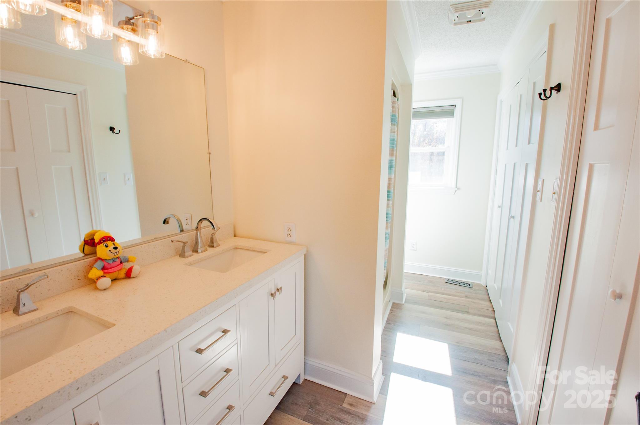 182 Red Hawk Lane Olin, NC 28660 - Photo 10 of 14 a bathroom with a sink and a mirror