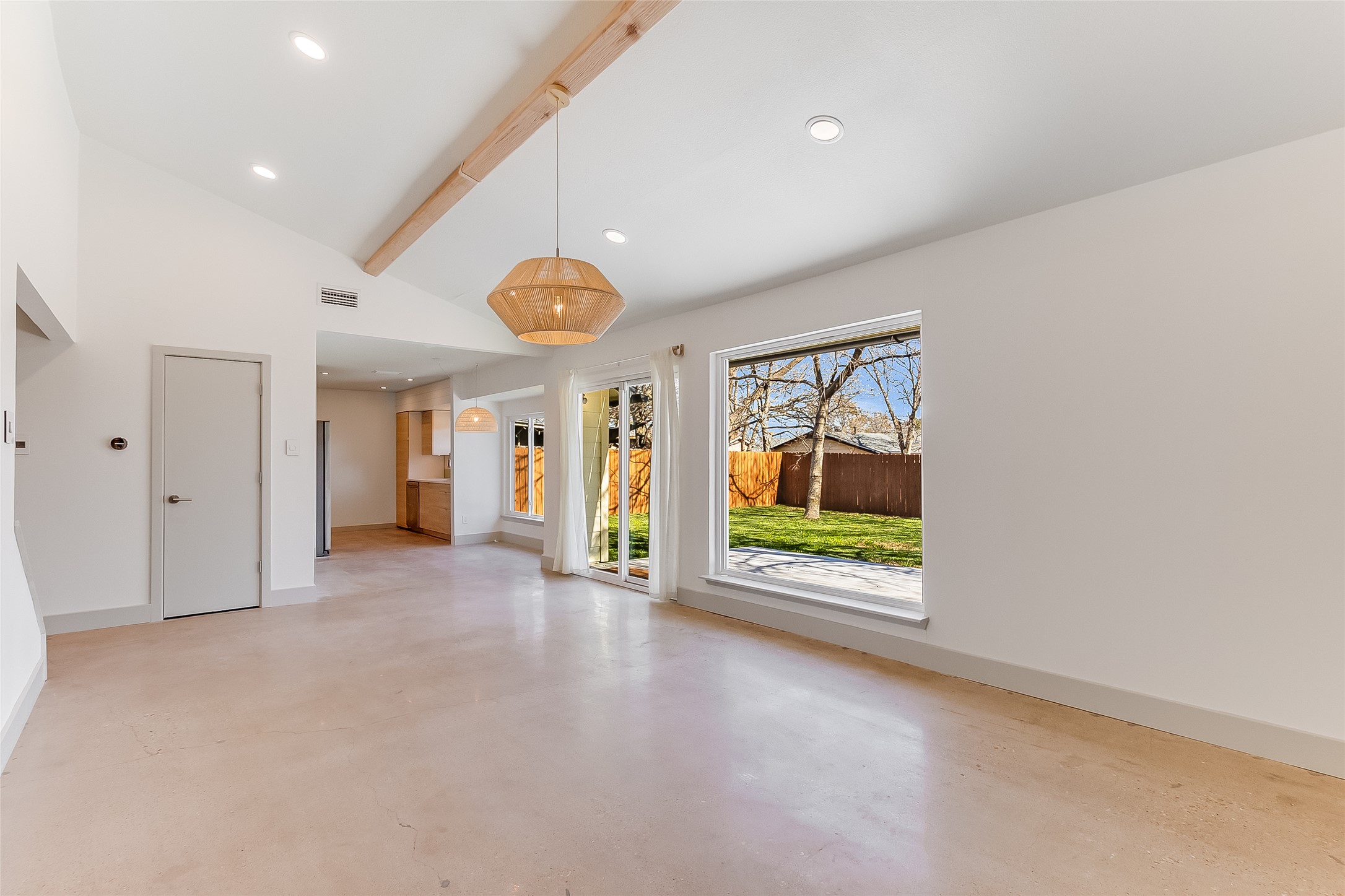 10101 Rutland Village East Austin, TX 78758 - Photo 26 of 26 Very open floor plan, with easy to clean polished concrete floors.