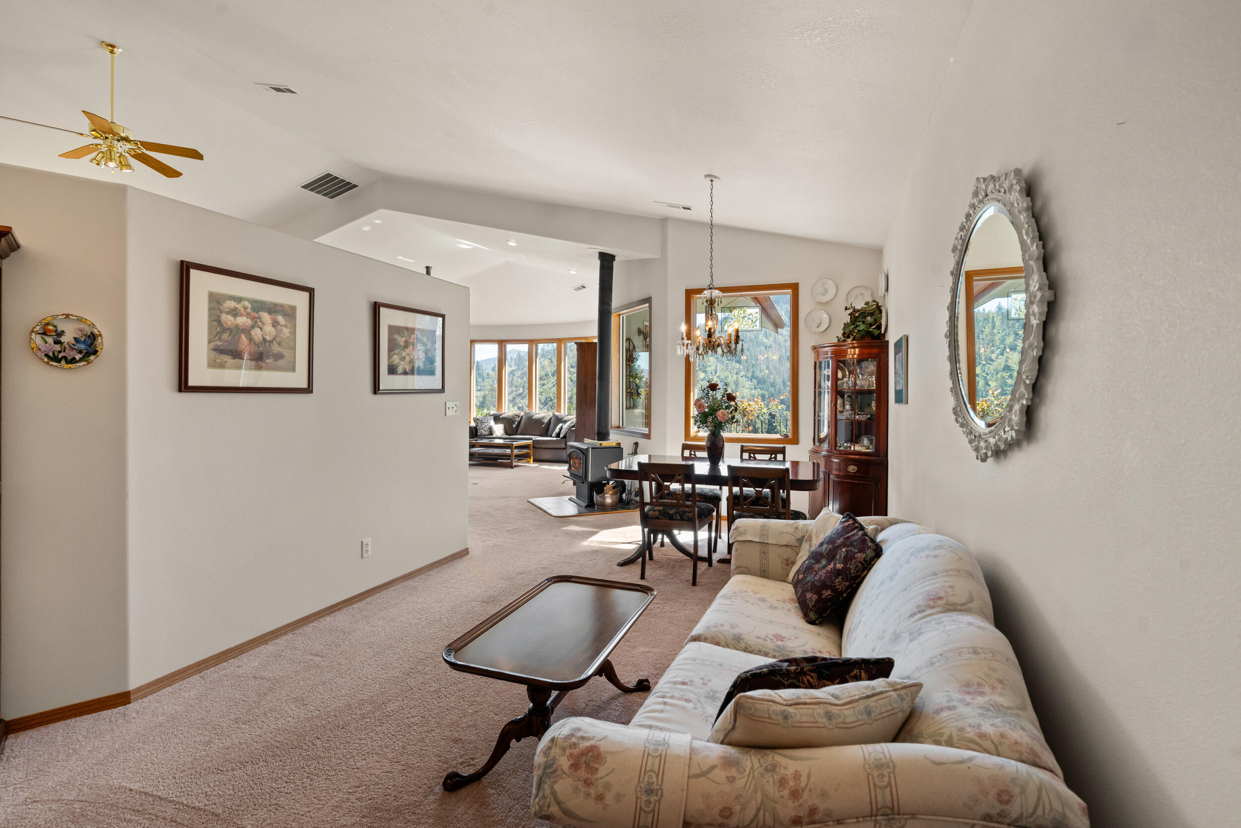 9302 Yank Gulch Road Talent, OR 97540 - Photo 16 of 37 a living room with furniture and a large window