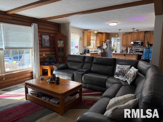 22145 Old Delta Mine Road Marion, IL 62959 - Photo 5 of 26 a living room with furniture and a large window