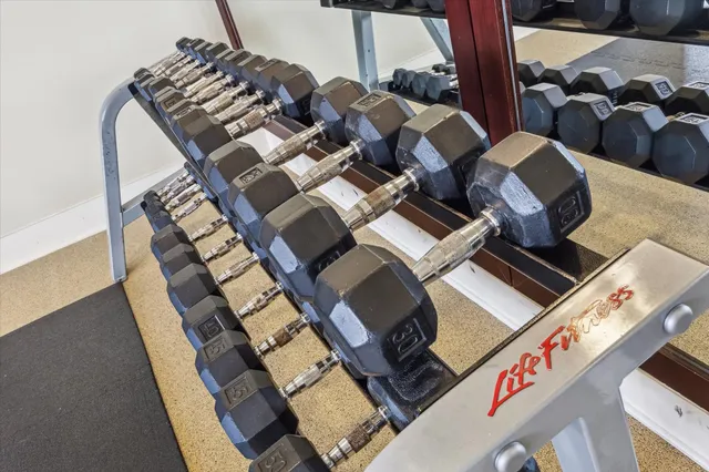 a view of a patio with couches table and chairs potted plants