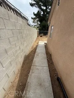 a bathroom with shower