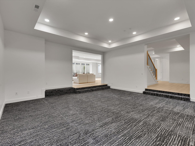 13216 Telemark Lane Draper, UT 84020 - Photo 34 of 41 Basement featuring recessed lighting and carpet
