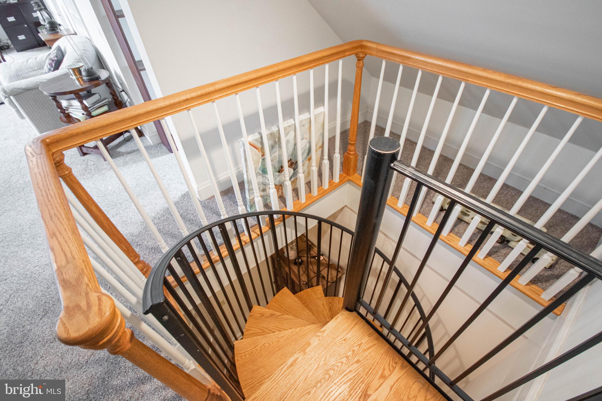 5454 Elks Lodge Road Cambridge, MD 21613 - Photo 44 of 91 Spiral staircase