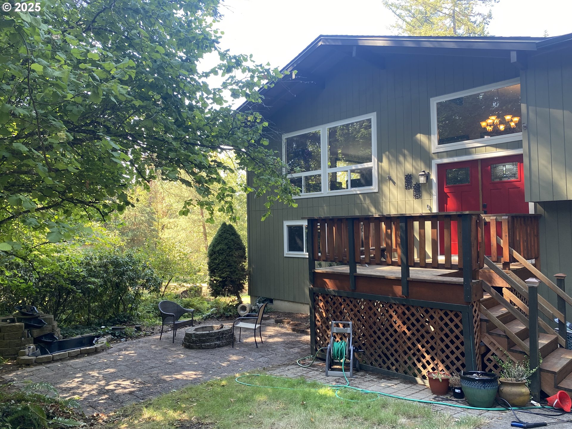 3503 Northwest Valley View Drive Albany, OR 97321 - Photo 1 of 43 a view of a brick house with a chairs in patio