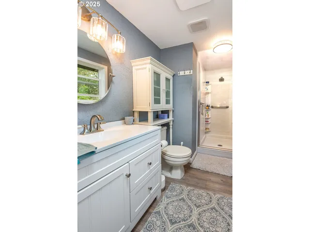 a view of a hallway with utility room