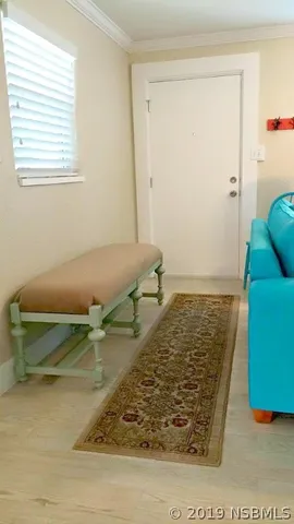 a bathroom with a tub