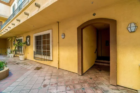a view of a door and wooden door