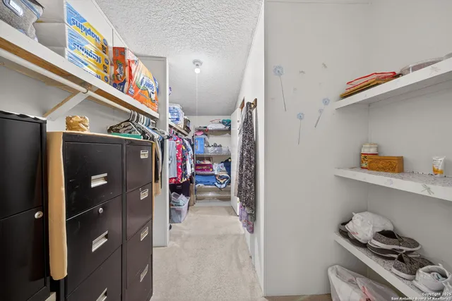 a view of storage and utility room