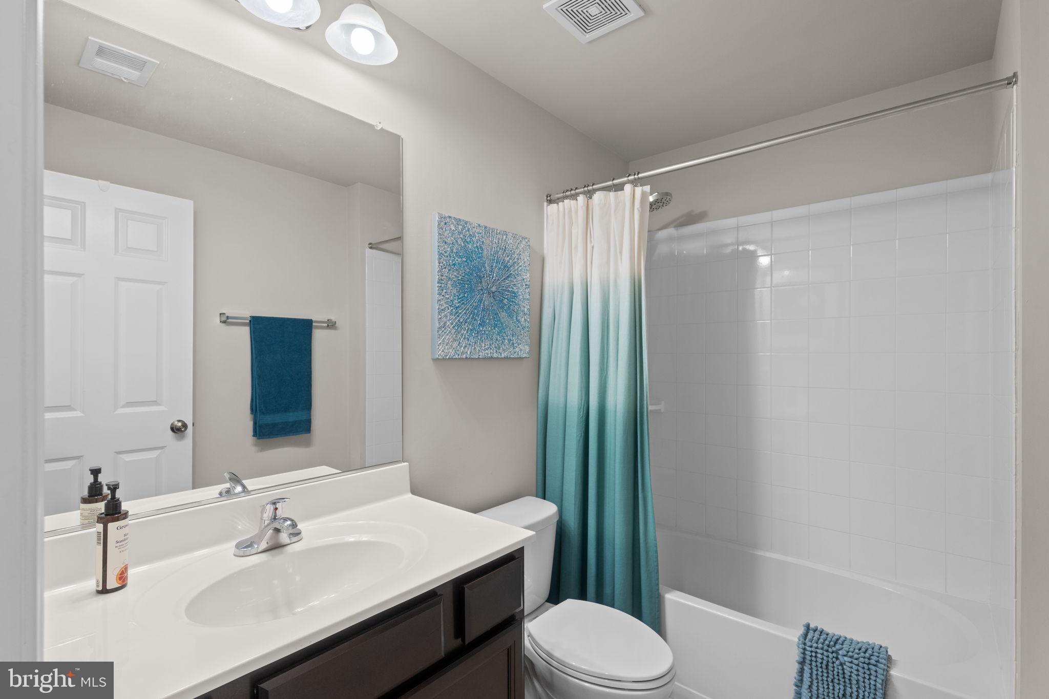 12203 Aster Road Bristow, VA 20136 - Photo 28 of 55 Serene Basement bathroom with calming hues.