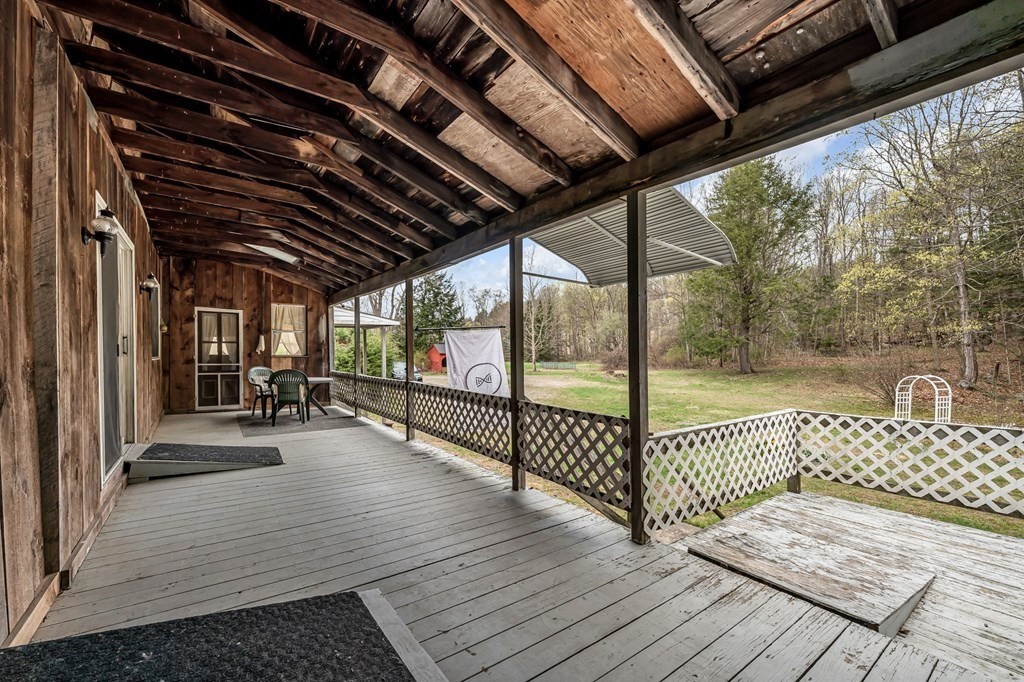 79 Worthington Road Huntington, MA 01050 - Photo 39 of 42 a view of a porch