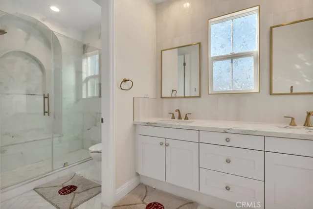 a view of a road with a yard