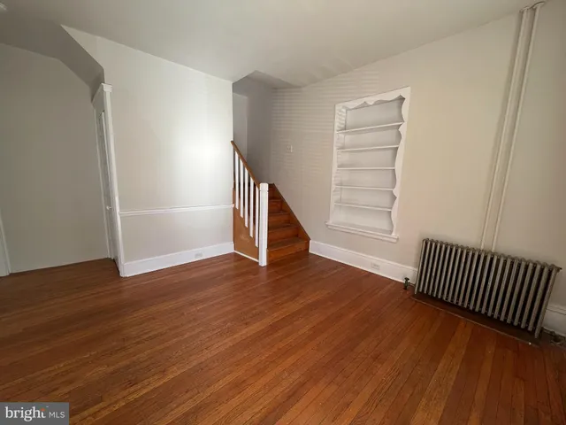 wooden floor in an empty room