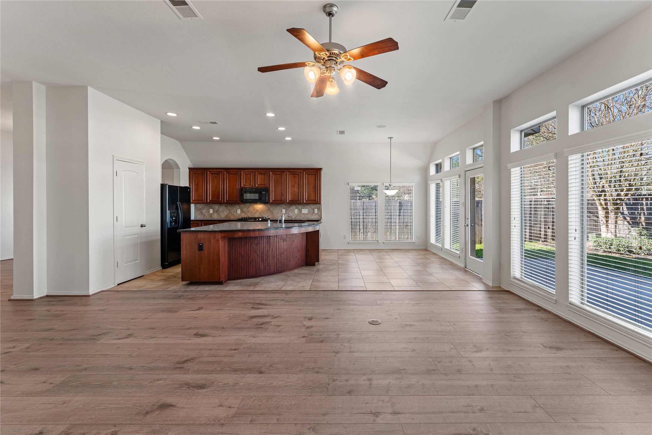 1602 Eden Meadows Drive Spring, TX 77386 - Photo 11 of 42 a view of kitchen with stainless steel appliances granite countertop a stove and a refrigerator