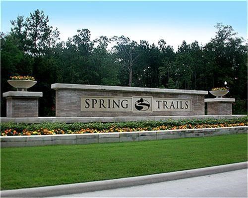 1602 Eden Meadows Drive Spring, TX 77386 - Photo 36 of 42 a view of an house with a garden