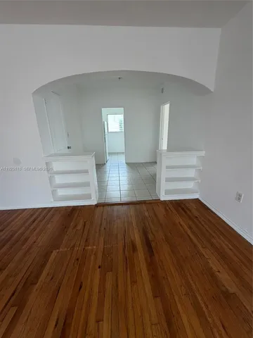 wooden floor in an empty room