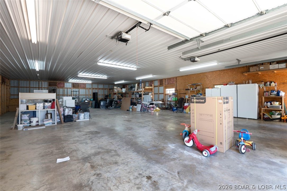 406 South Godfrey Avenue Eldon, MO 65026 - Photo 59 of 66 Interior of the metal building with lighting and i