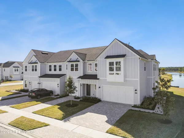 a house view with a outdoor space