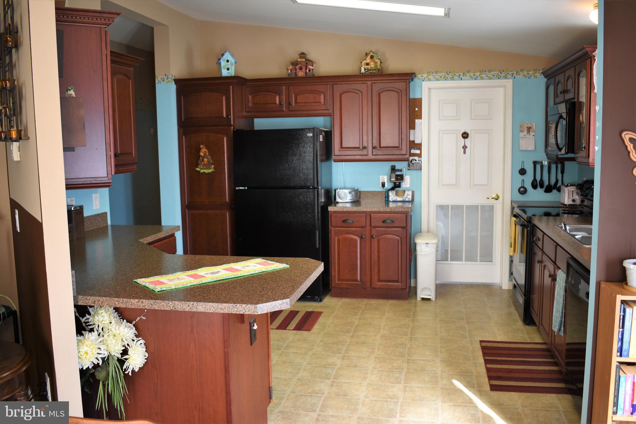 49 Cinnamon Drive Conowingo, MD 21918 - Photo 8 of 21 Kitchen with Cherry Cabinets