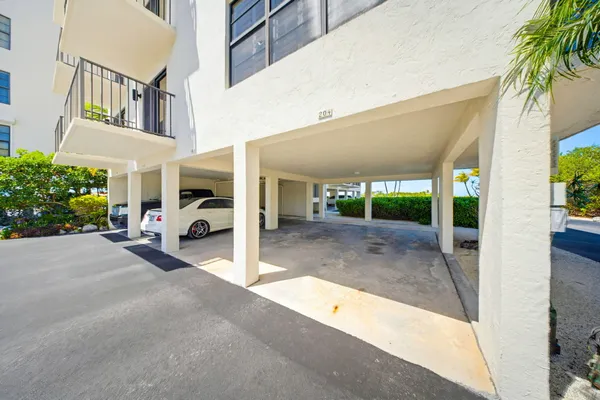 a view of a building with a yard