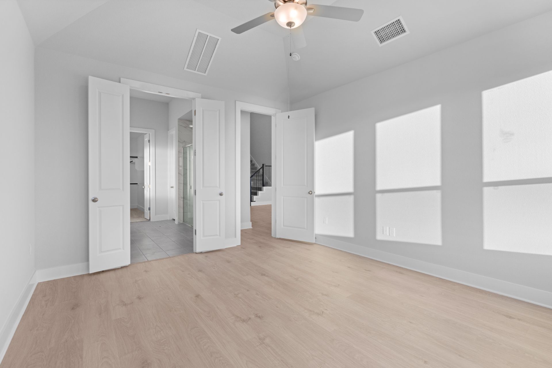 17421 Graces Path Pflugerville, TX 78660 - Photo 19 of 38 Primary Bedroom with elevated ceiling