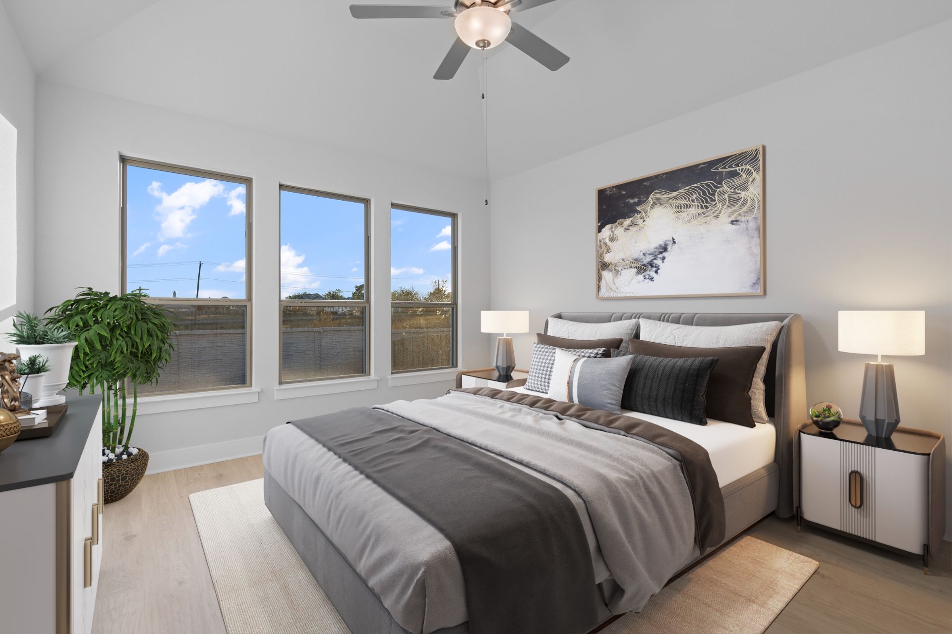 17421 Graces Path Pflugerville, TX 78660 - Photo 6 of 38 Primary Bedroom - Virtually Staged