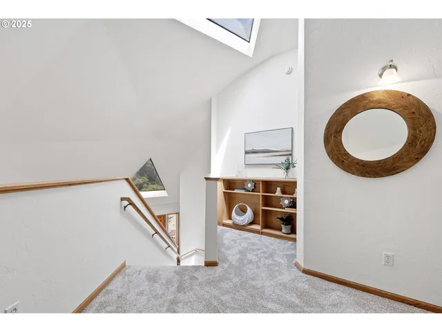a view of a livingroom with a fireplace