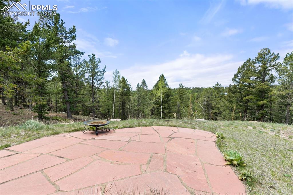 252 Running Elk Point Divide, CO 80814 - Photo 46 of 48 a view of outdoor space with green field and trees