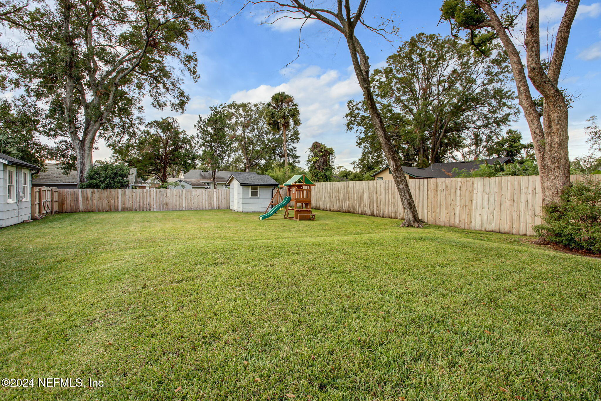 4635 Colonial Avenue Jacksonville, FL 32210 - Photo 36 of 42 a view of garden with trees