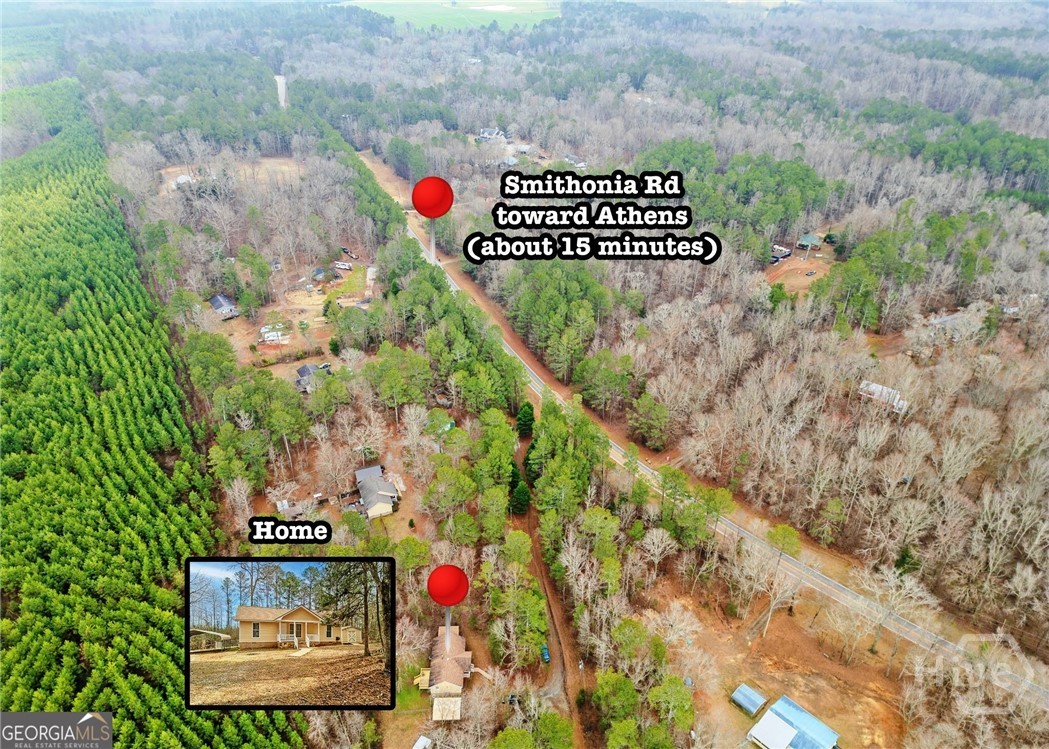 3807 Smithonia Road Comer, GA 30629 - Photo 36 of 39 Ssmithonia Rd a Shor Drive into Athens - about 15 minutes