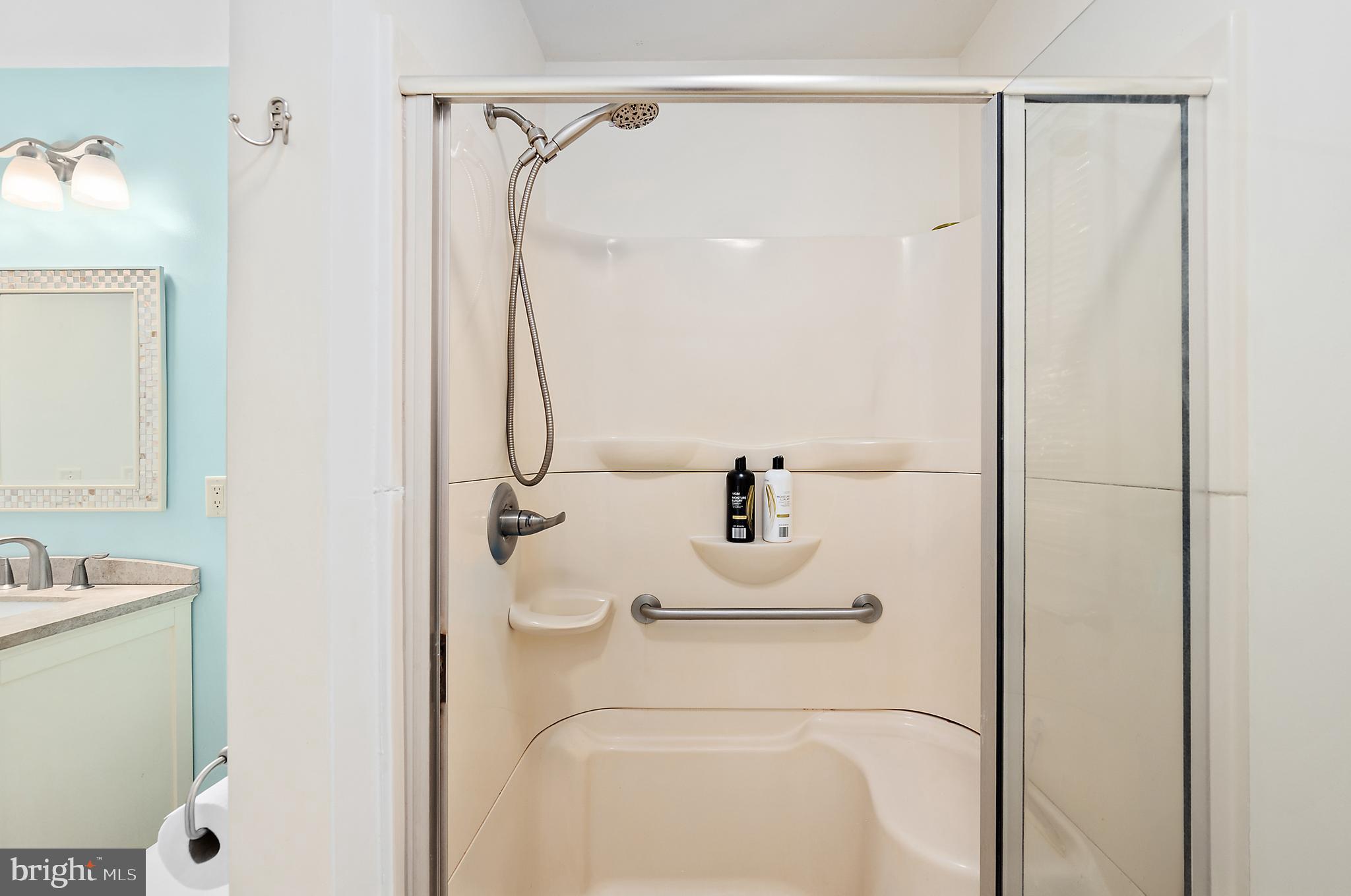 6181 Rockawalkin Road Salisbury, MD 21801 - Photo 25 of 65 a bathroom with a shower and a sink