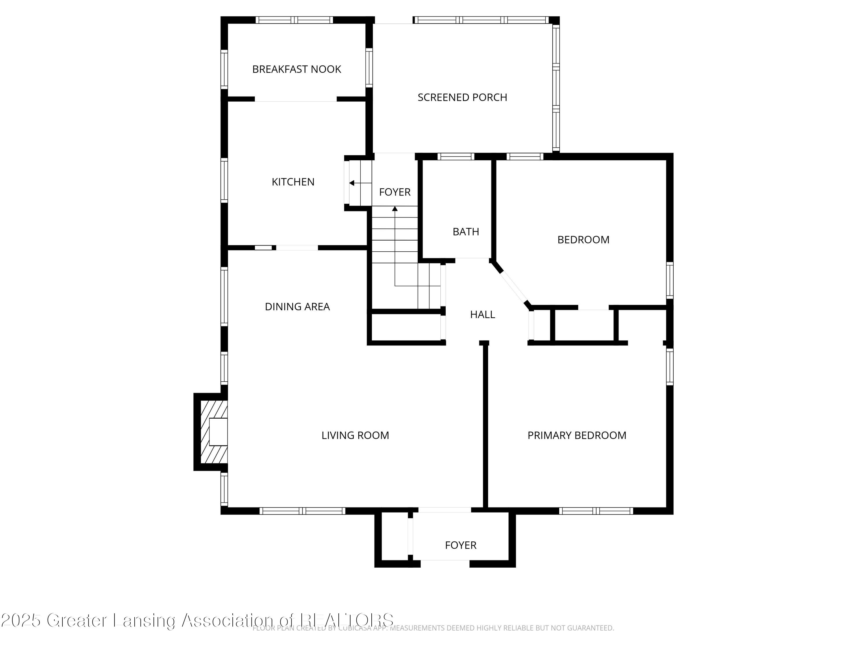 535 Riley Street Lansing, MI 48910 - Photo 39 of 42 2D Floor Plan for 535 Riley Street_1