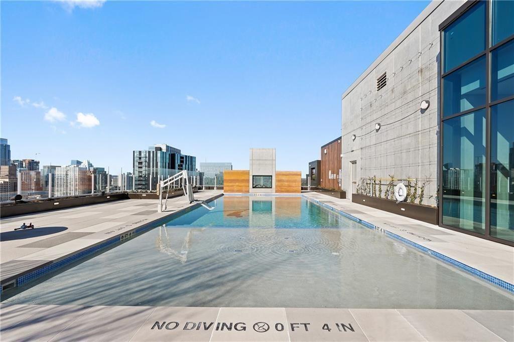 48 East Avenue, Unit 1503 Austin, TX 78701 - Photo 33 of 40 a view of a city from a balcony