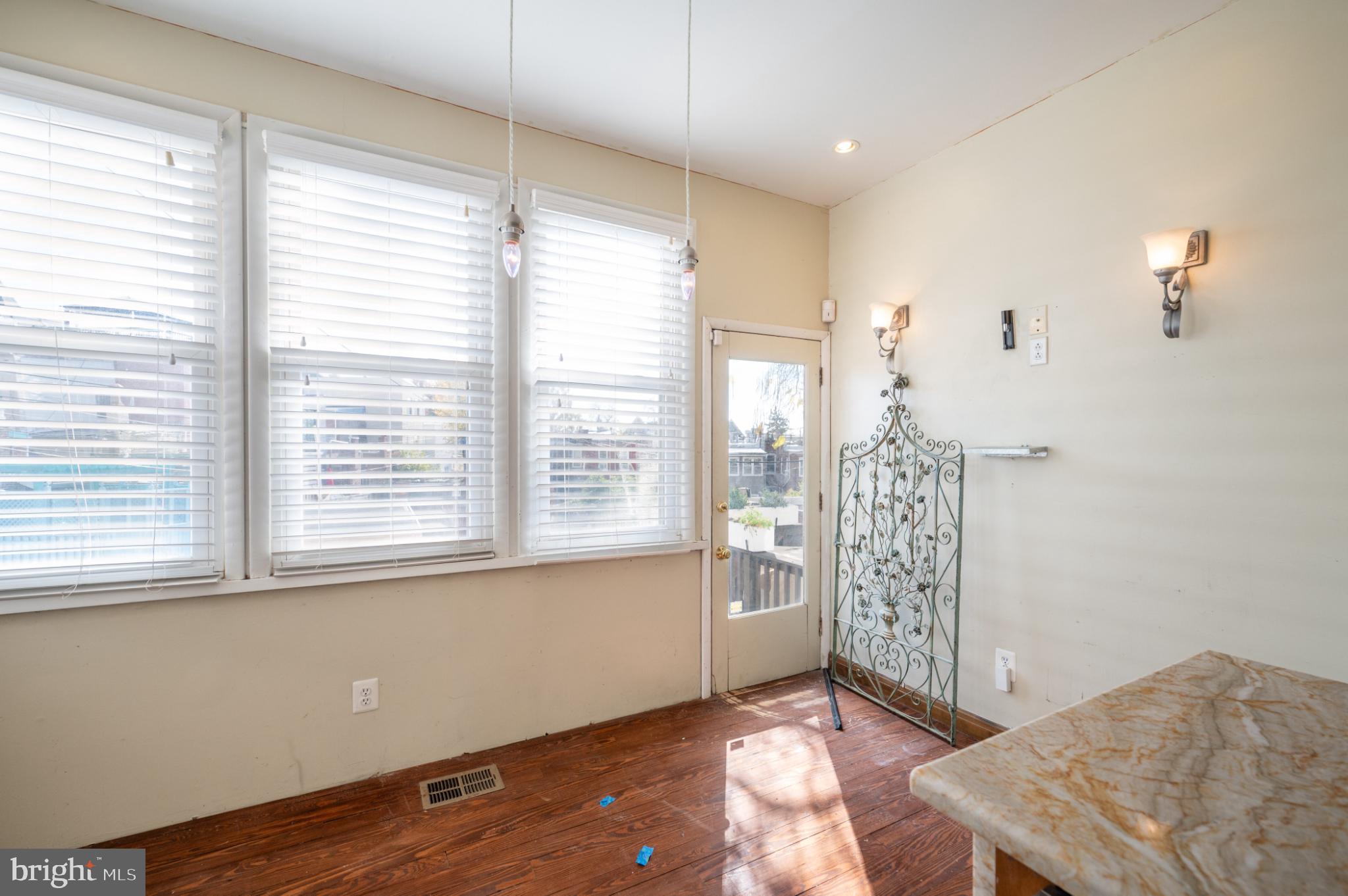 118 Bryant Street Northwest Washington, DC 20001 - Photo 16 of 49 Bright and airy eat-in-kitchen with natural light.