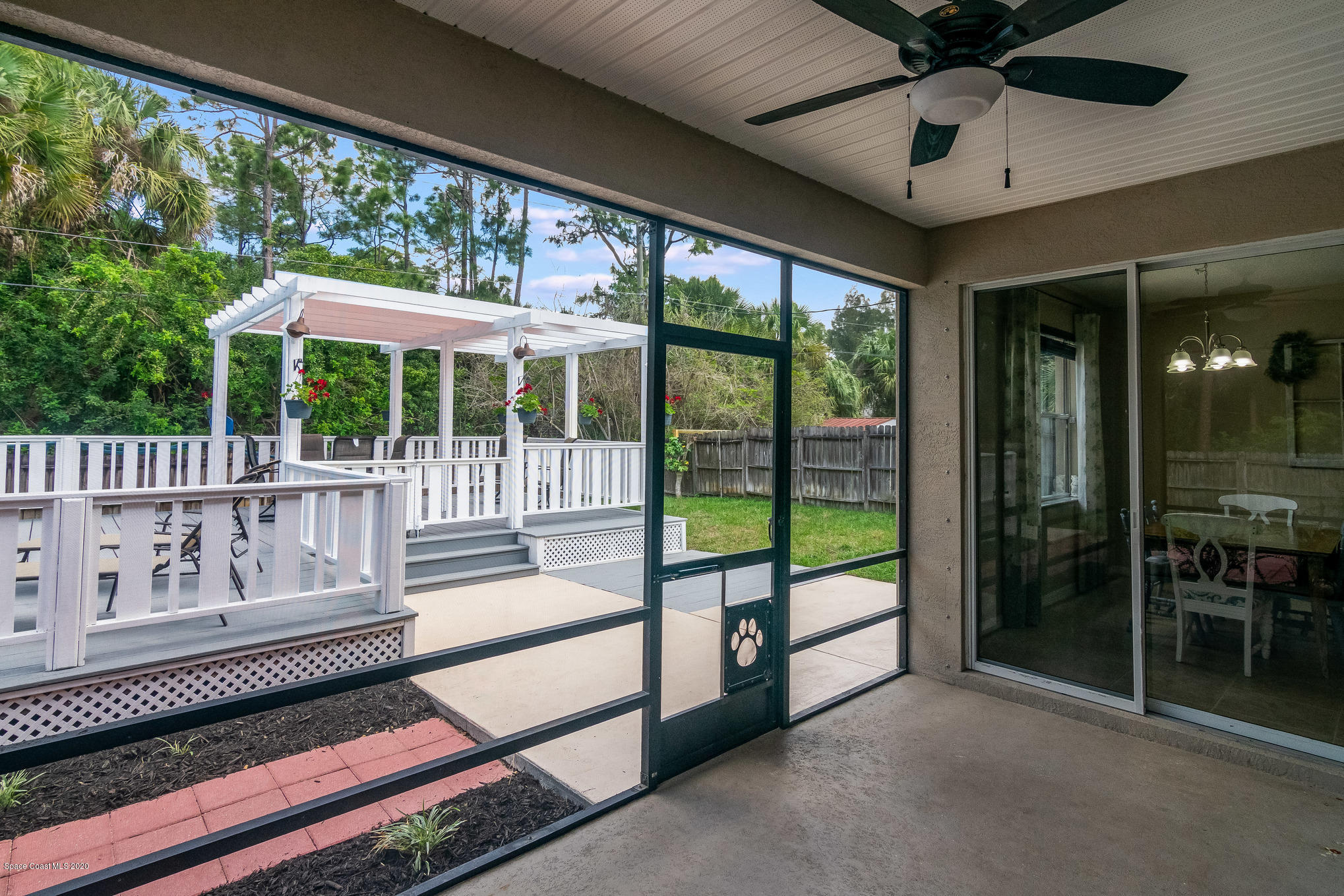 1333 Gibbs Road Southwest Palm Bay, FL 32908 - Photo 9 of 29 screened in patio