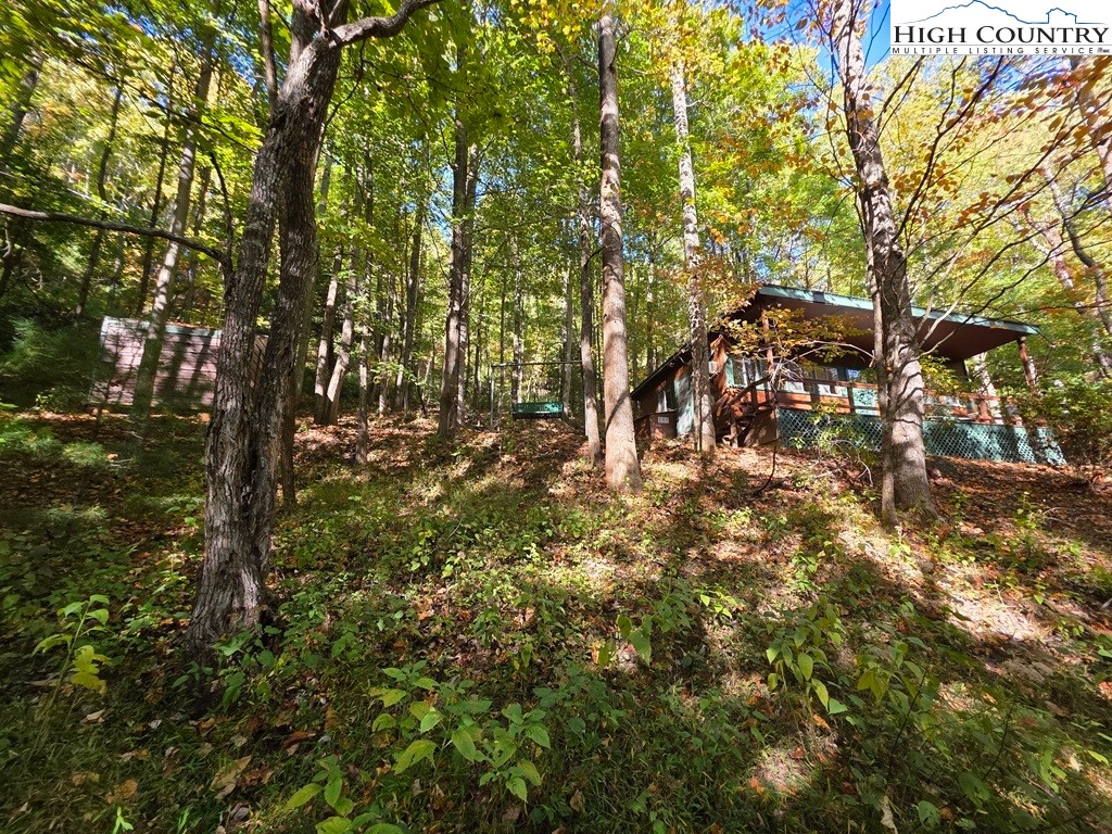 4091 Big Ivy Road Purlear, NC 28665 - Photo 4 of 40 a view of outdoor space with a yard