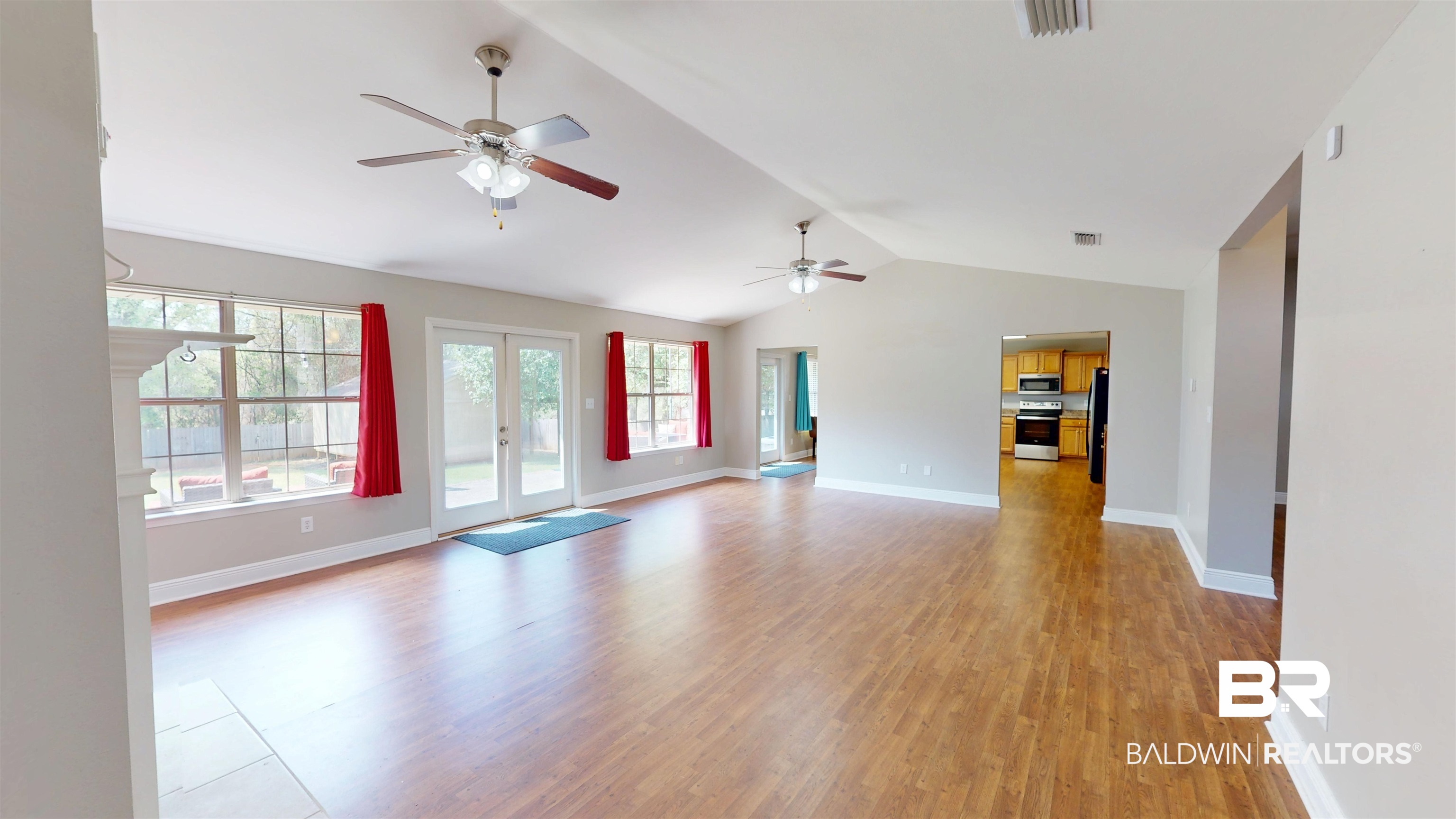 10753 Rigby Drive Mobile, AL 36695 - Photo 5 of 33 Flooded with natural light, the Great Room opens to a spacious deck and lovely, private back yard.