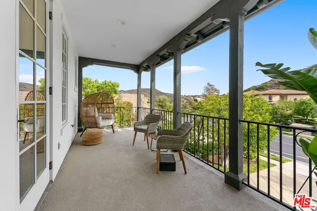 a view of an outdoor sitting area