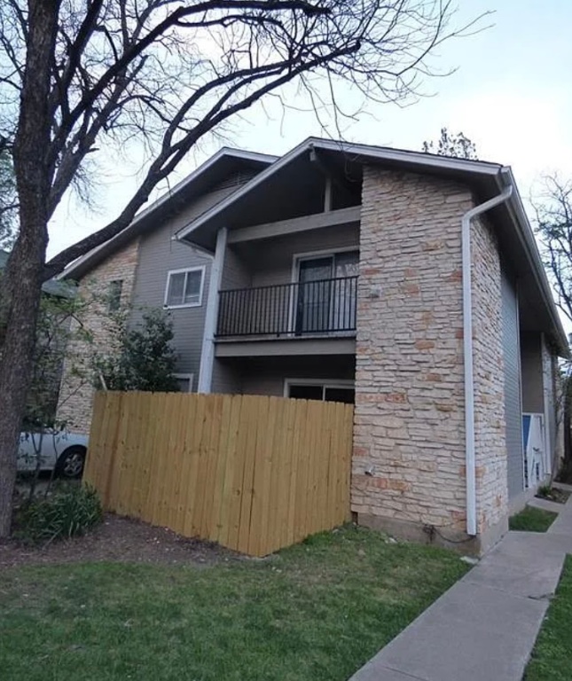 5201 Evans Avenue, Unit A Austin, TX 78751 - Photo 2 of 6 a view of backyard with barn and a large tree