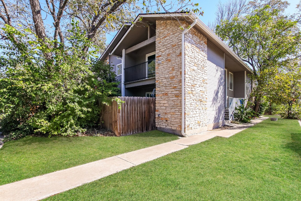 5201 Evans Avenue, Unit A Austin, TX 78751 - Photo 3 of 16 a view of a house with a yard