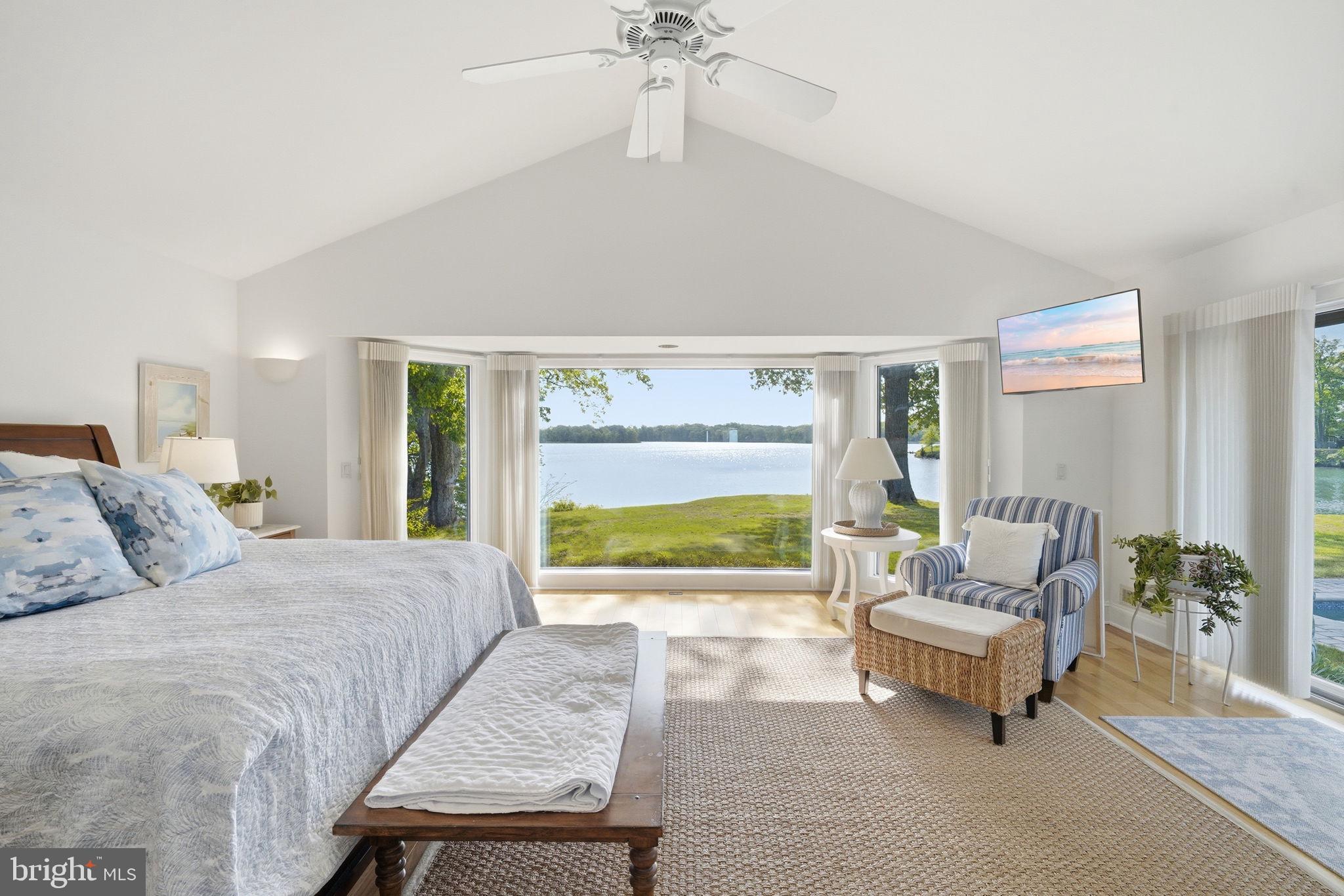 416 Cove Road Queenstown, MD 21658 - Photo 20 of 45 Primary Bedroom - Stunning Water Views!