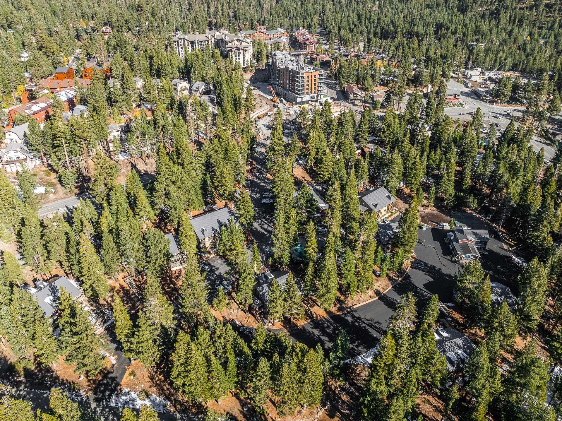 153 Lake Mary Road, Unit 132 Mammoth Lakes, CA 93546 - Photo 20 of 20 Aerial overview of property's location with a forest