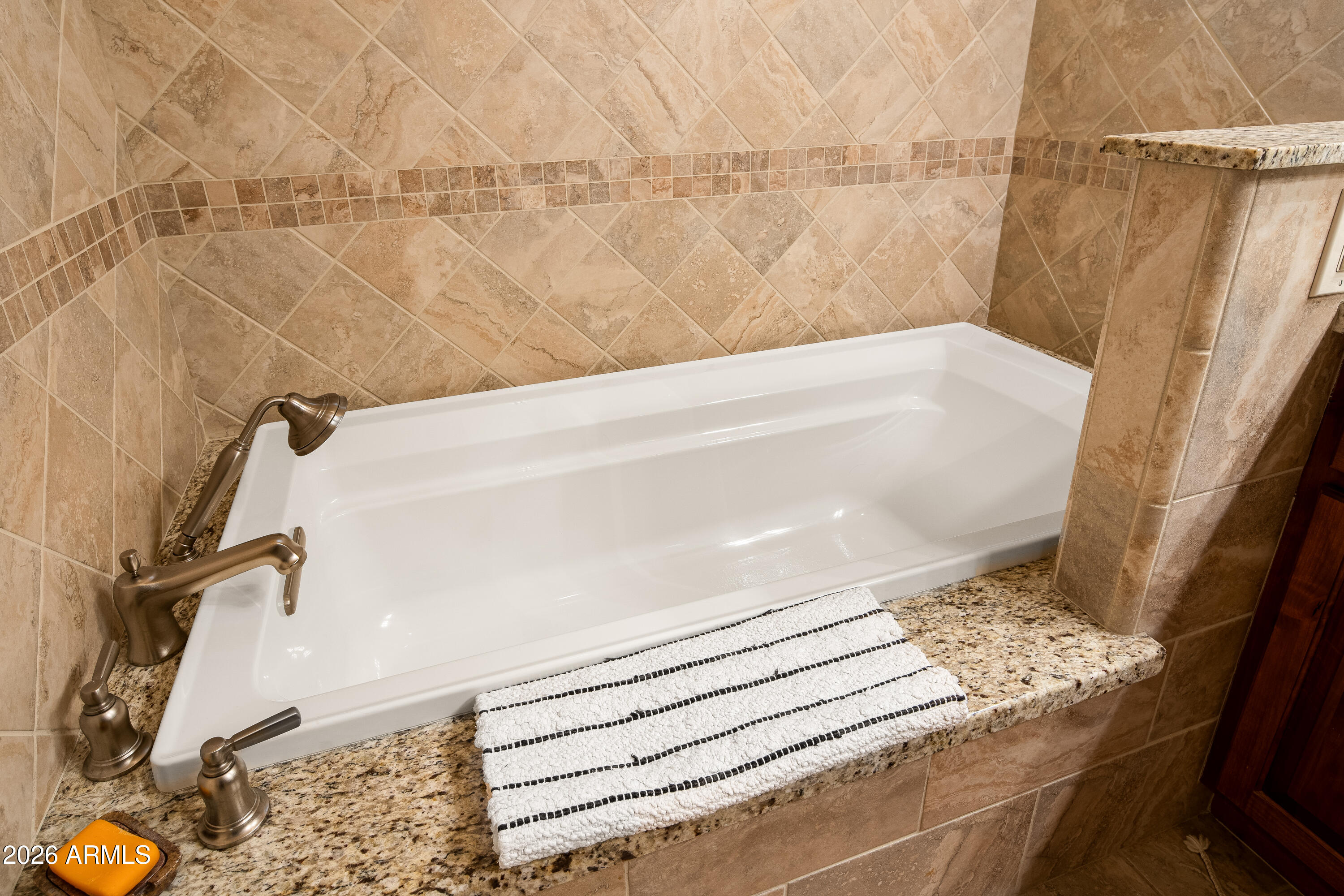 190 Morgan Road Sedona, AZ 86336 - Photo 45 of 51 a bathroom with a bathtub and shower